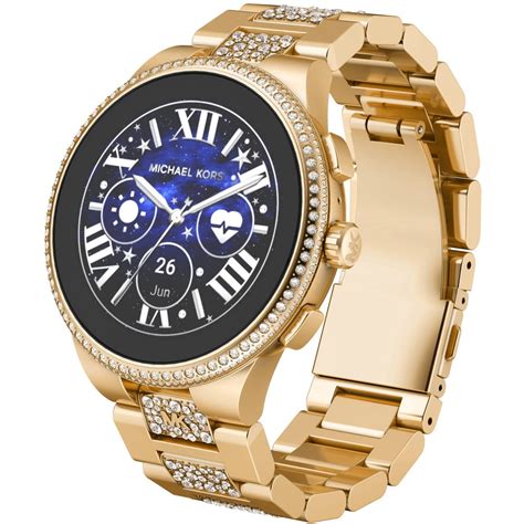 michael kors watch navy strap|Michael Kors smartwatch straps.